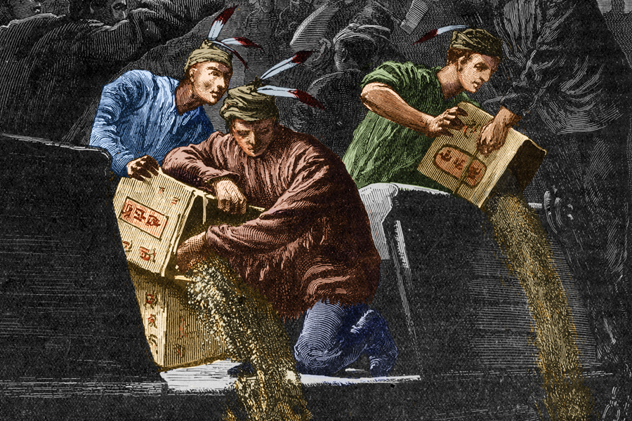 The Boston Tea Party