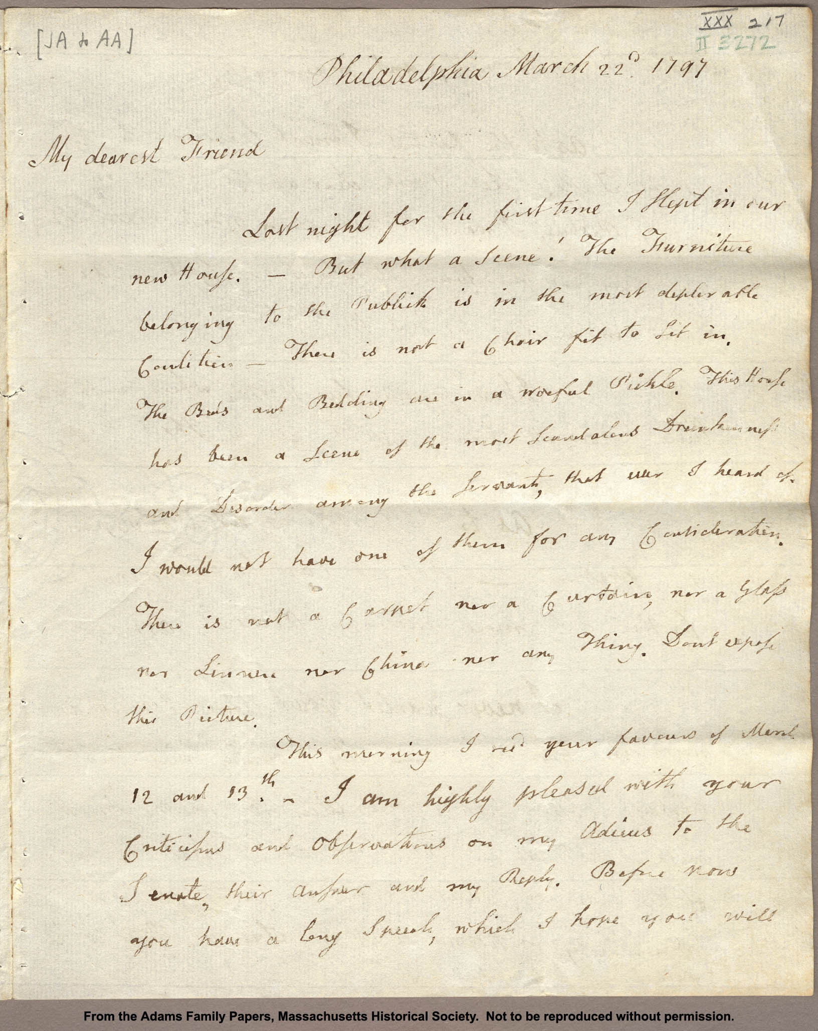 Adams Letter