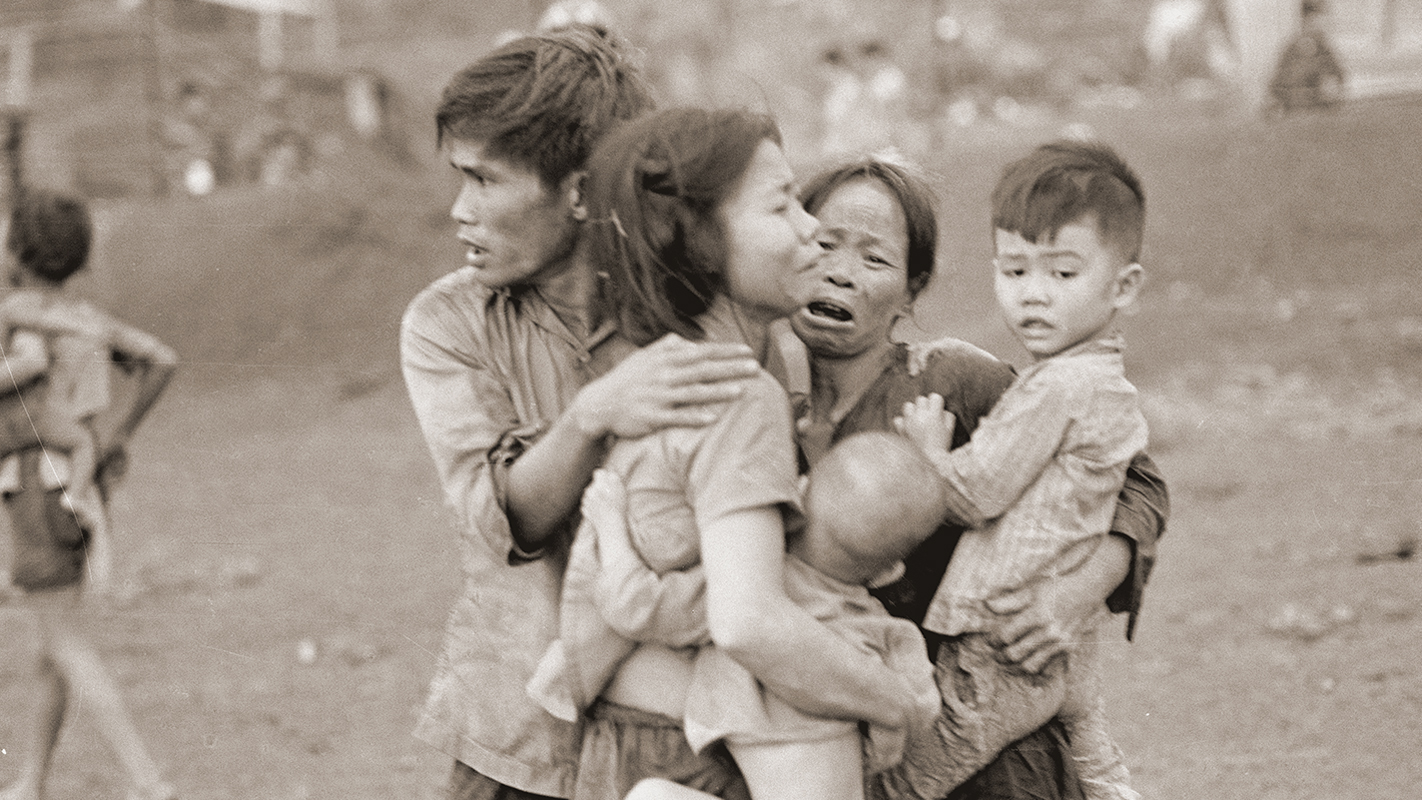 A scene from the Vietnam War