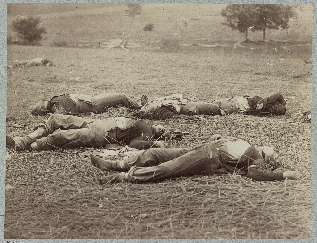 Dead Soldiers at Gettysburg