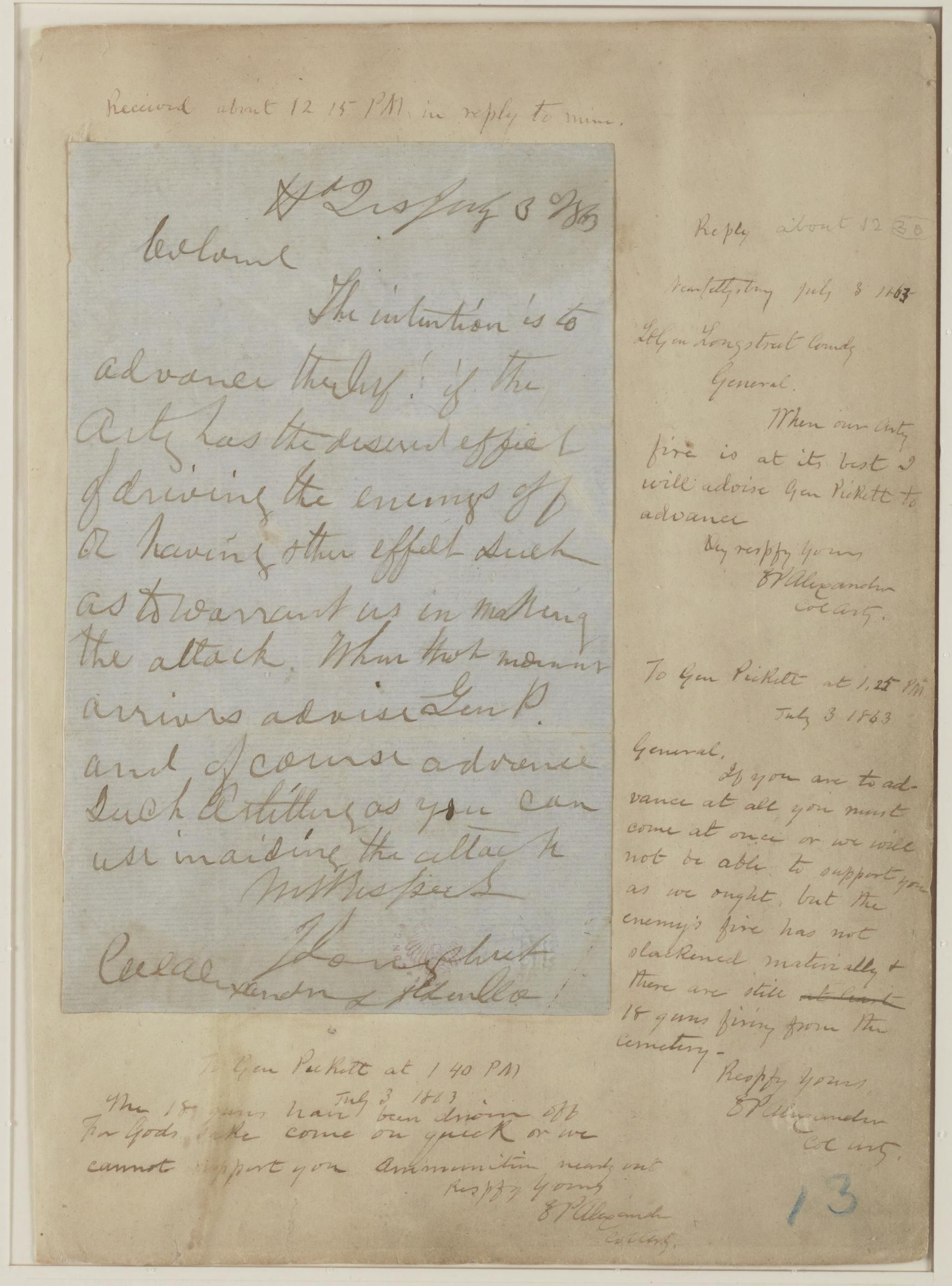 Longstreet Letter