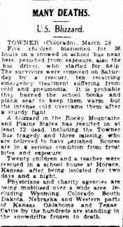News Article: “Many Deaths” 