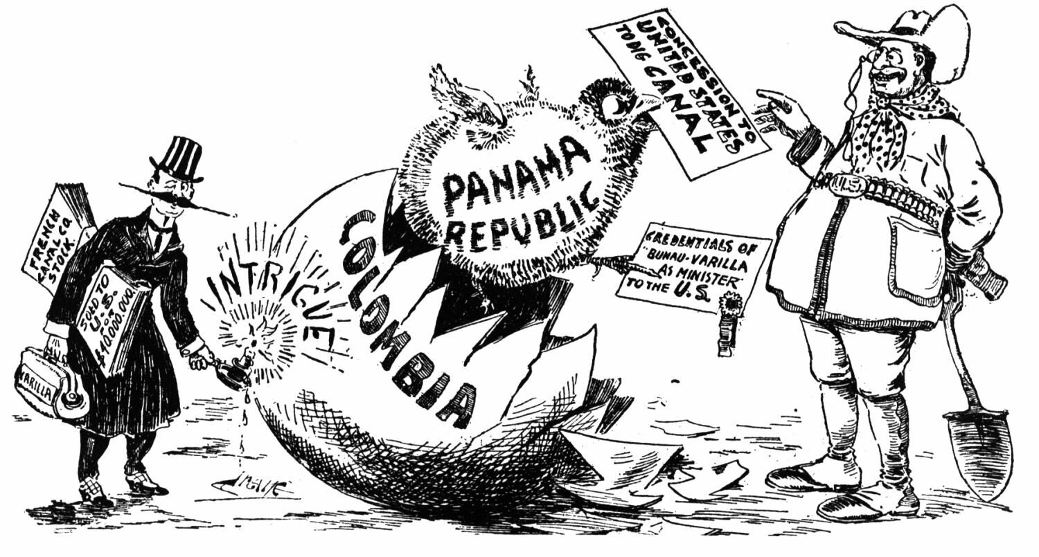 1903 Editorial Cartoon Depicting the Treaty