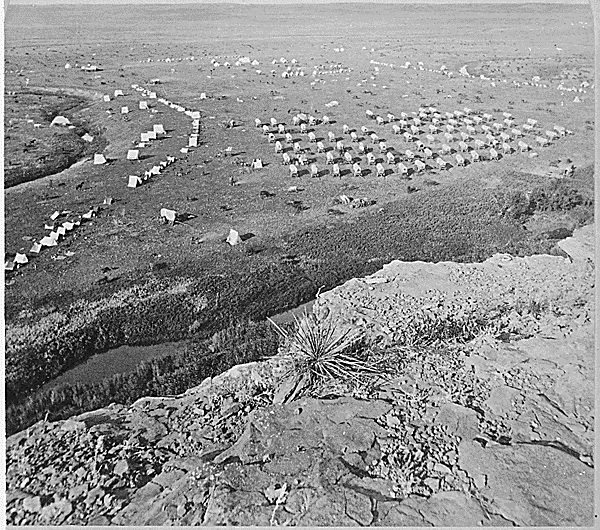 Custer’s Camp at Hidden Wood Creek