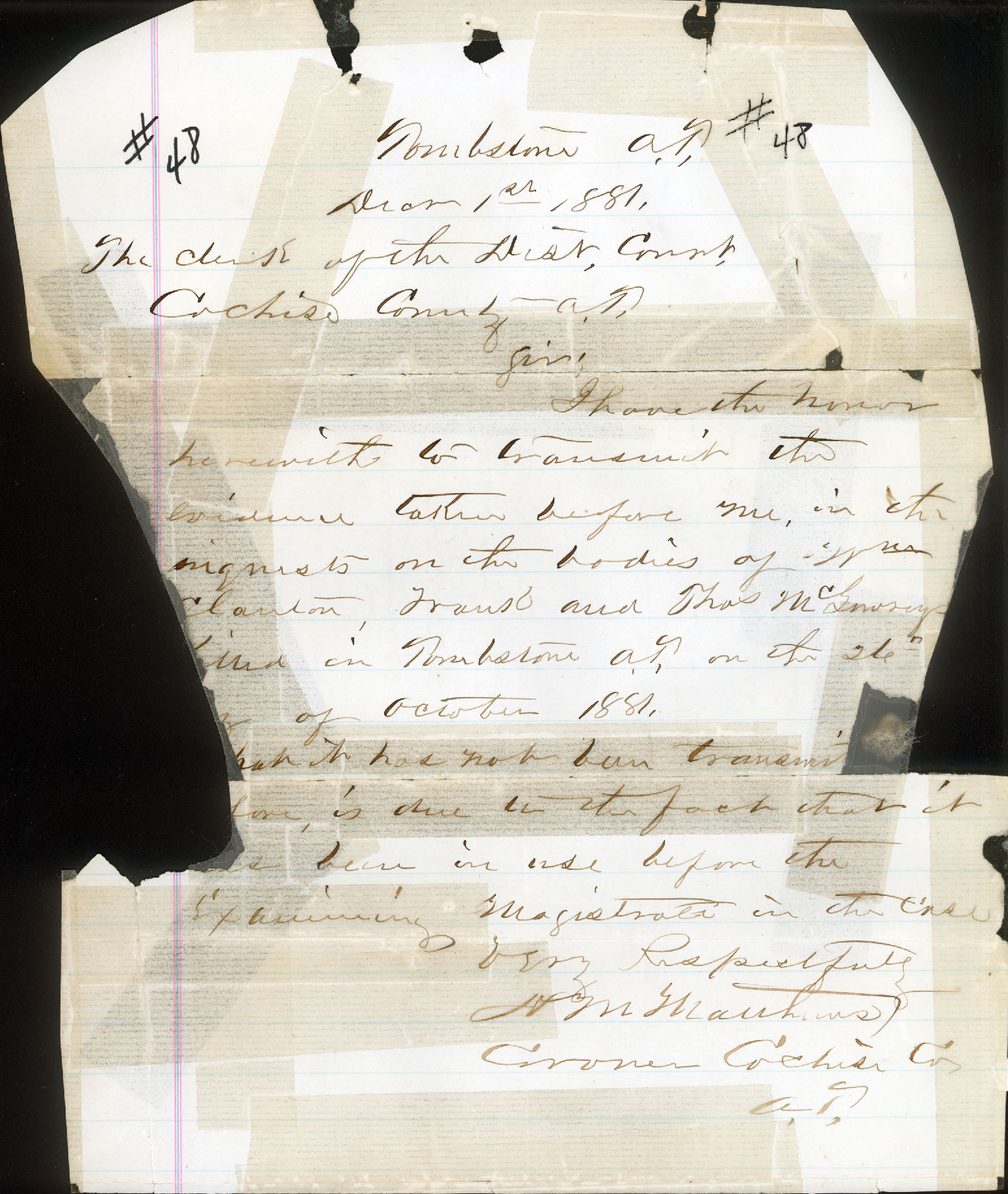 Coroner Page