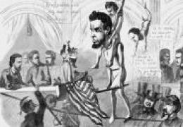 Lincoln Walks a Tightrope