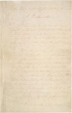 Hand written Emancipation Proclamation 1863