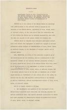 Executive Order 8802 Original Document of Former President Roosevelts Executive order 8802