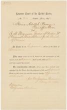 Plessy v. Ferguson decided judgement