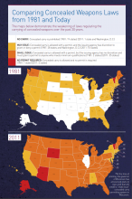 Concealed Carry Weapon Law Maps