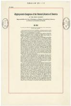 Original document of Voting Rights Act to enforce the Fifteenth Amendment