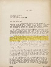 P.V.H. Weems' Letter to Amelia Earhart