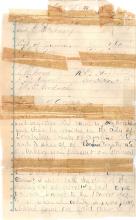 List of Coroner's Jurors, Testimony of John H. Behan and clerk's cover and file sheet