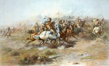 The Custer Fight, by Charles Marion Russell