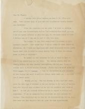 Earhart Letter