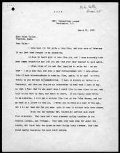 Letter from Alexander Graham Bell to Helen Keller, March 23, 1907