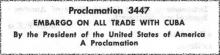 Proclamation 3447