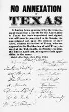 No Annexation of Texas