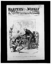 Uncle Sam's New Class in the Art of Self-Government cartoon